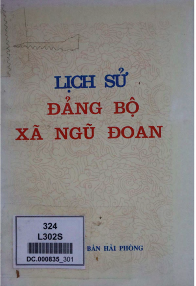 LỊCH SỬ ĐẢNG BỘ XÃ NGŨ ĐOAN (BẢN GỐC)